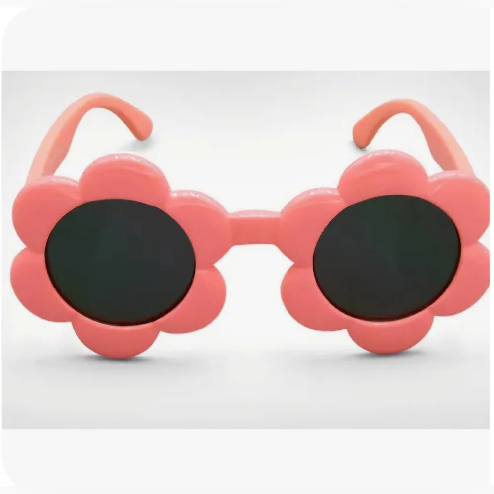 NWT Carter's Just One You Baby Girl's Floral Round Sunglasses, Peachy